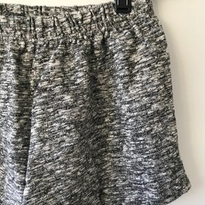 Cozy Grey and White Brandy Melville Shorts